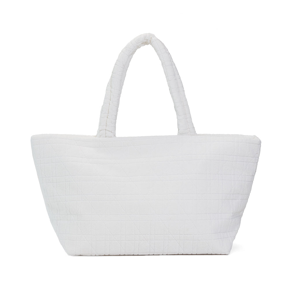 TERRY CANING TOTE - Tote Bags