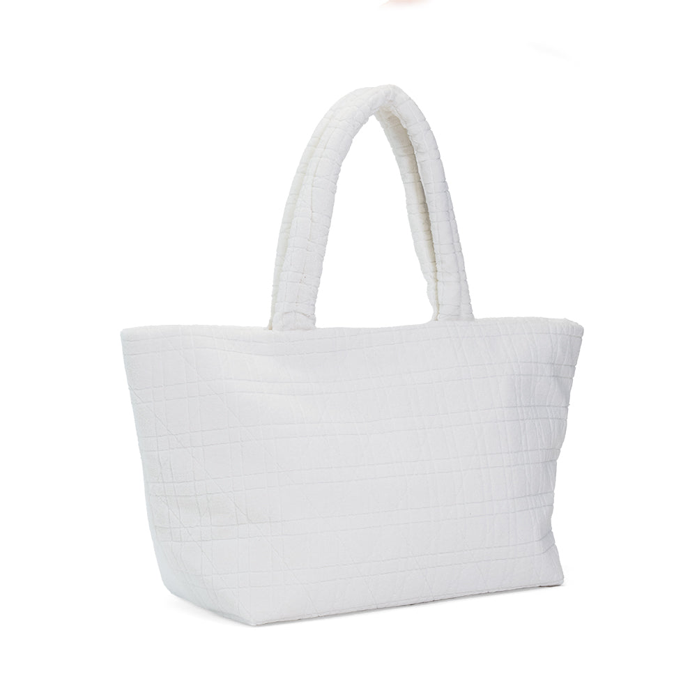 TERRY CANING TOTE - Tote Bags