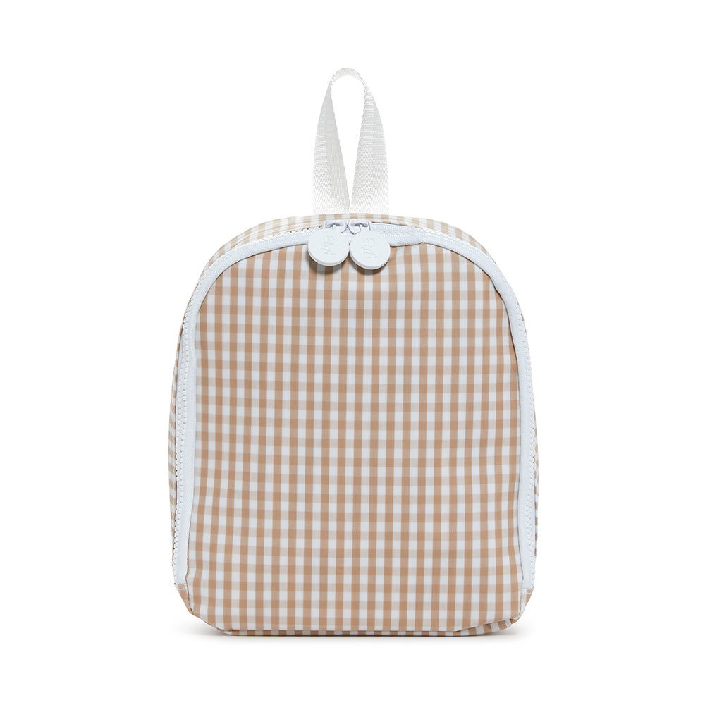 Bring It Lunch Bag - Gingham Khaki Bags