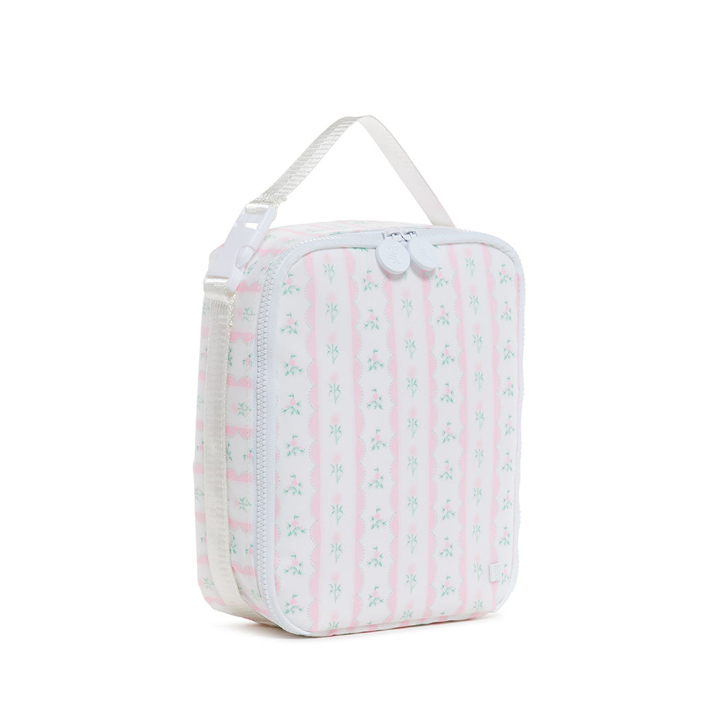 Lunch Box Insulated Lunch Bag - Ribbon Floral Pink Bags