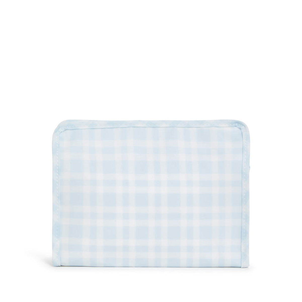 Roadie Medium - Pimlico Plaid Blue Zip Pouch *New! Travel Pouches