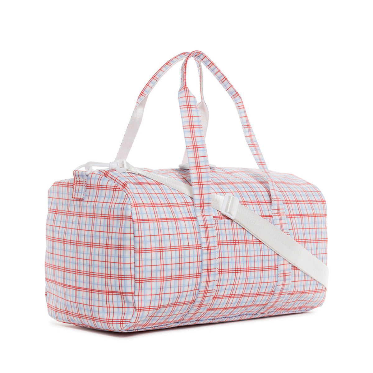 Weekender - Classic Plaid Red Duffel Bag
