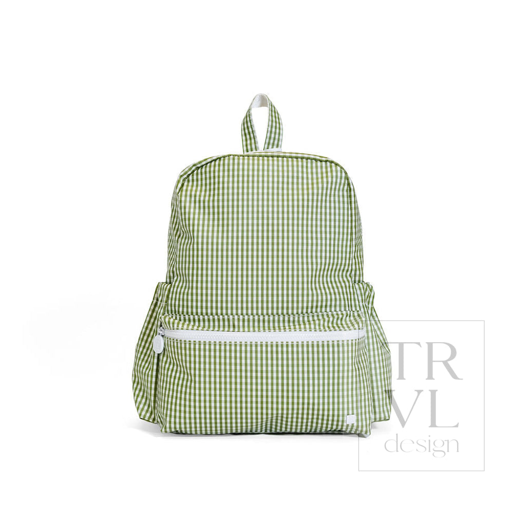 BACKPACKER - BACKPACK GINGHAM MOSS - Backpacks