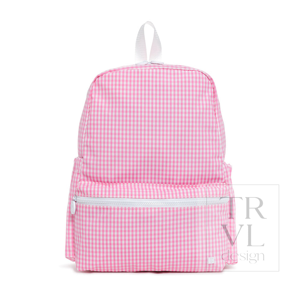 Backpacker - Backpack Gingham Pink Backpacks