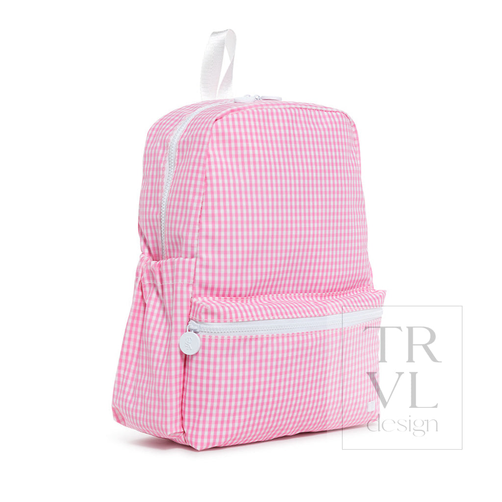 Backpacker - Backpack Gingham Pink Backpacks