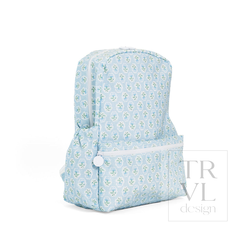 BACKPACKER - BACKPACK PETITE FLEUR BLUE - Backpacks
