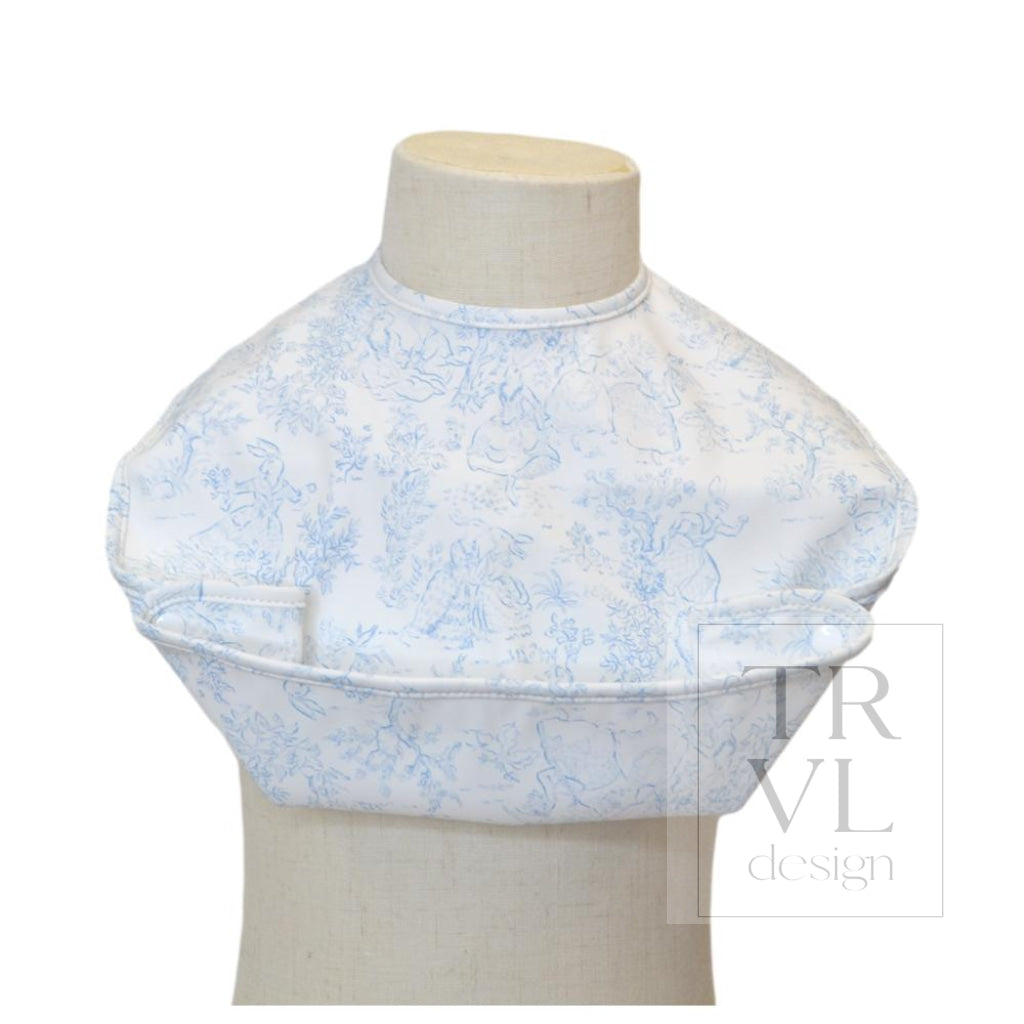 Best Bib - Bunny Toile Blue *2 Pc Pre-Pack* *New!