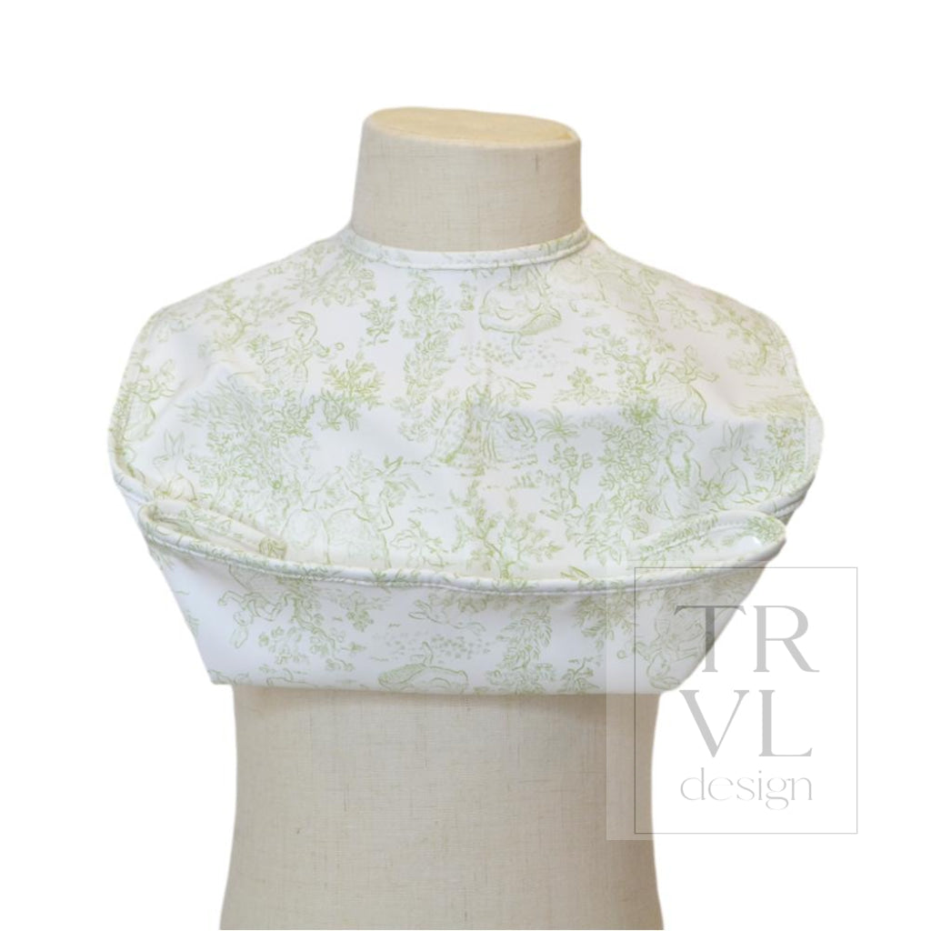 Best Bib - Bunny Toile Green *2 Pc Pre-Pack* *New!