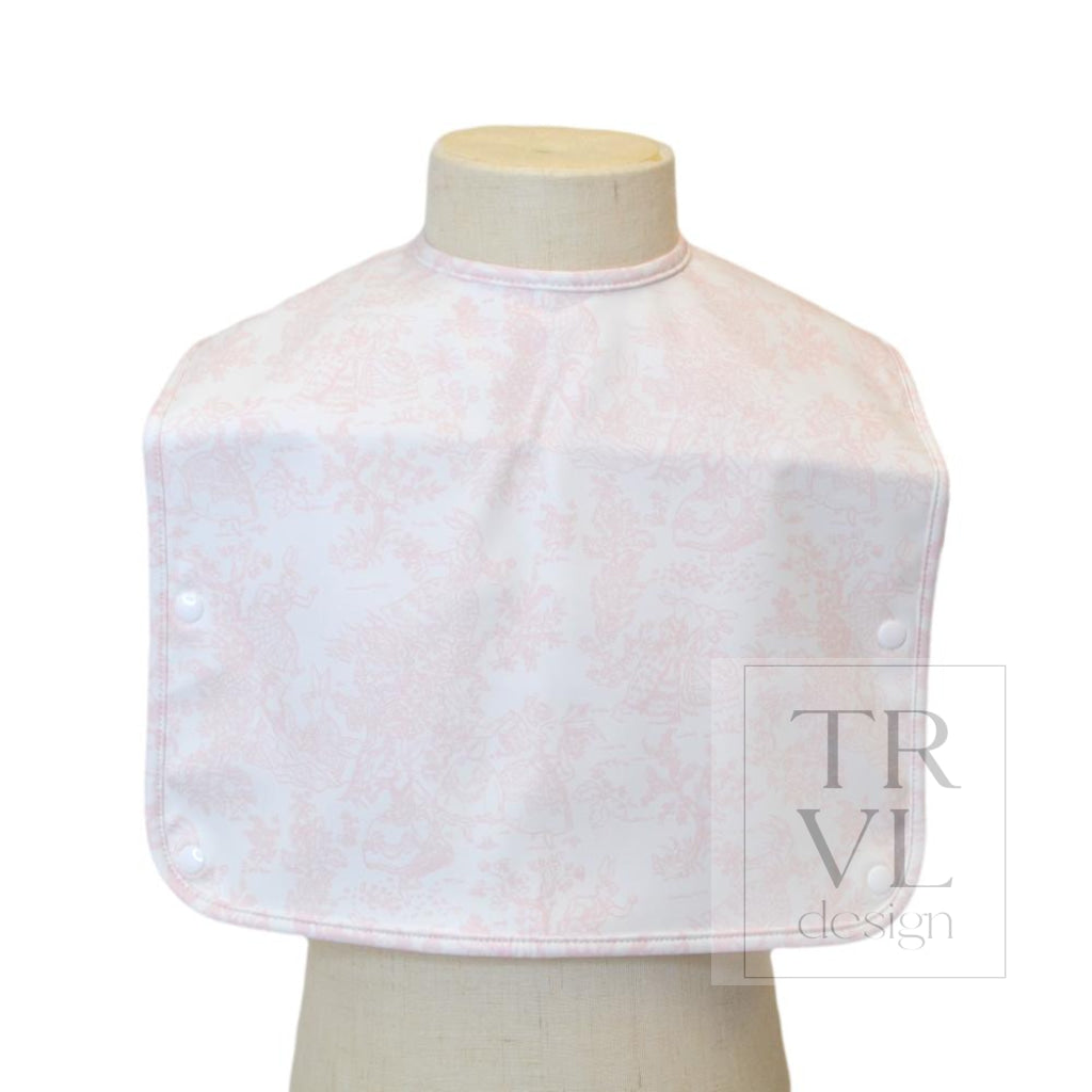 Best Bib - Bunny Toile Pink *2 Pc Pre-Pack* *New!