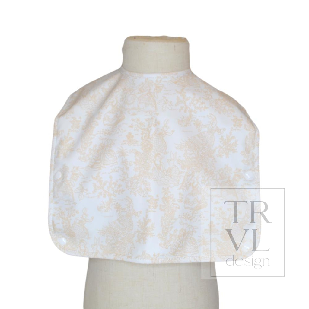 BEST BIB - BUNNY TOILE SAND *2 PC PRE-PACK - Bibs