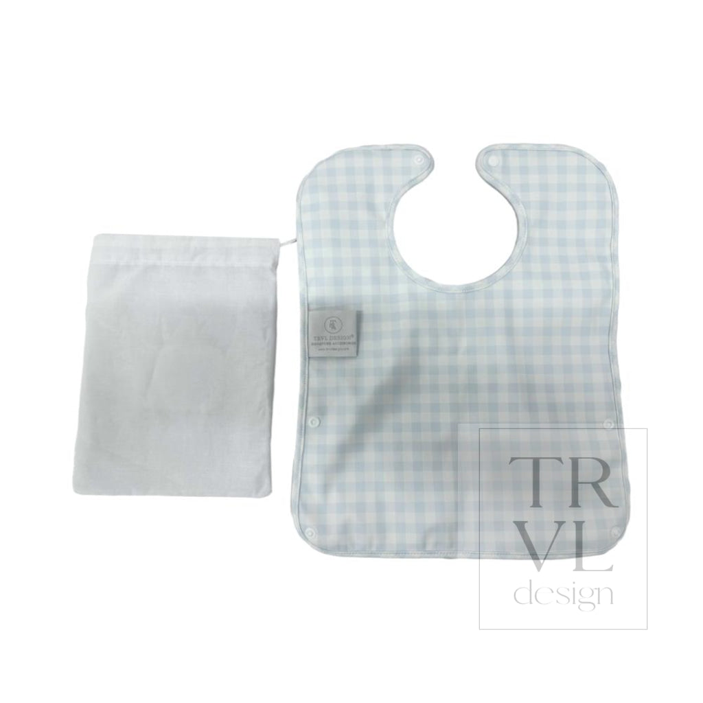 Best Bib - Pimlico Check Blue *2 Pc Pre-Pack* *New!