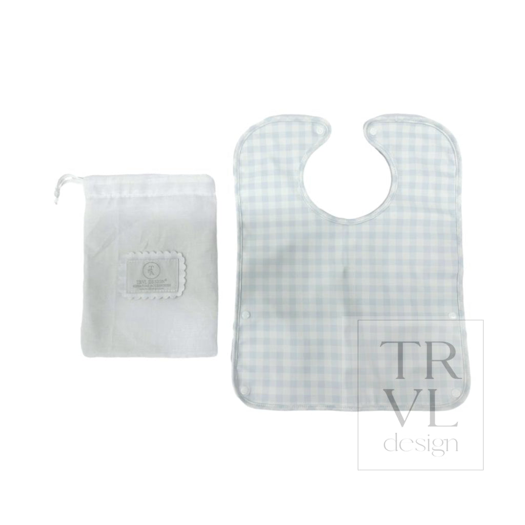 Best Bib - Pimlico Check Blue *2 Pc Pre-Pack* *New!