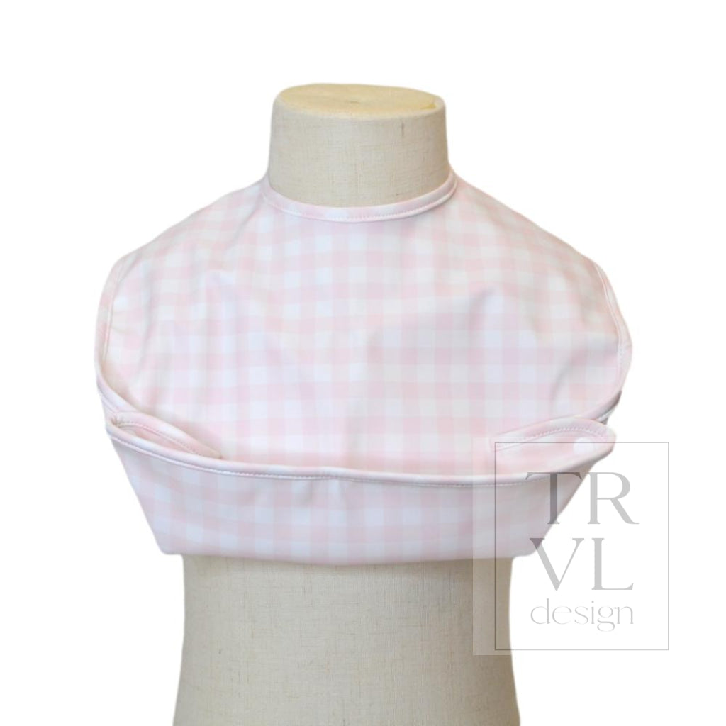 Best Bib - Pimlico Check Pink *2 Pc Pre-Pack* *New!