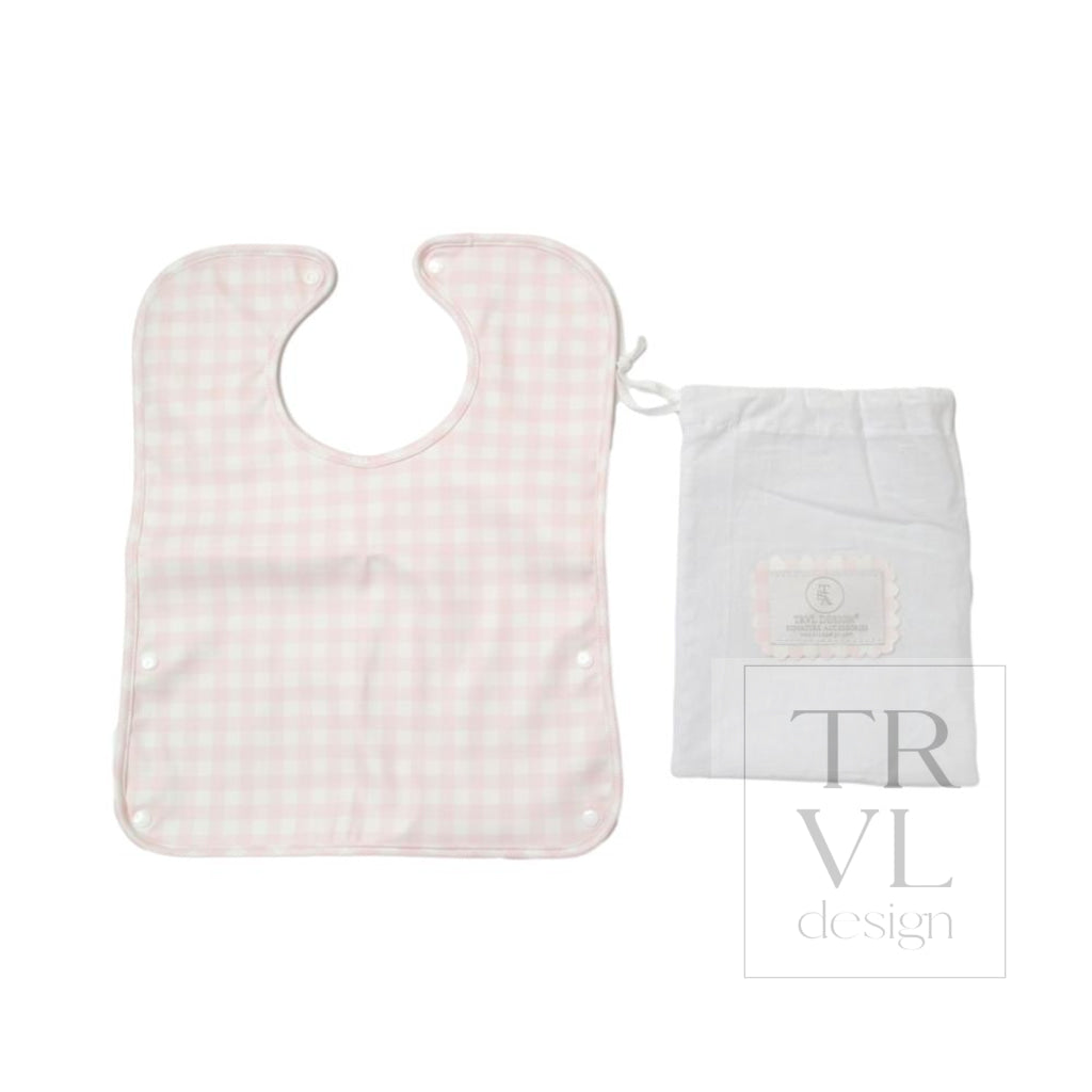 Best Bib - Pimlico Check Pink *2 Pc Pre-Pack* *New!