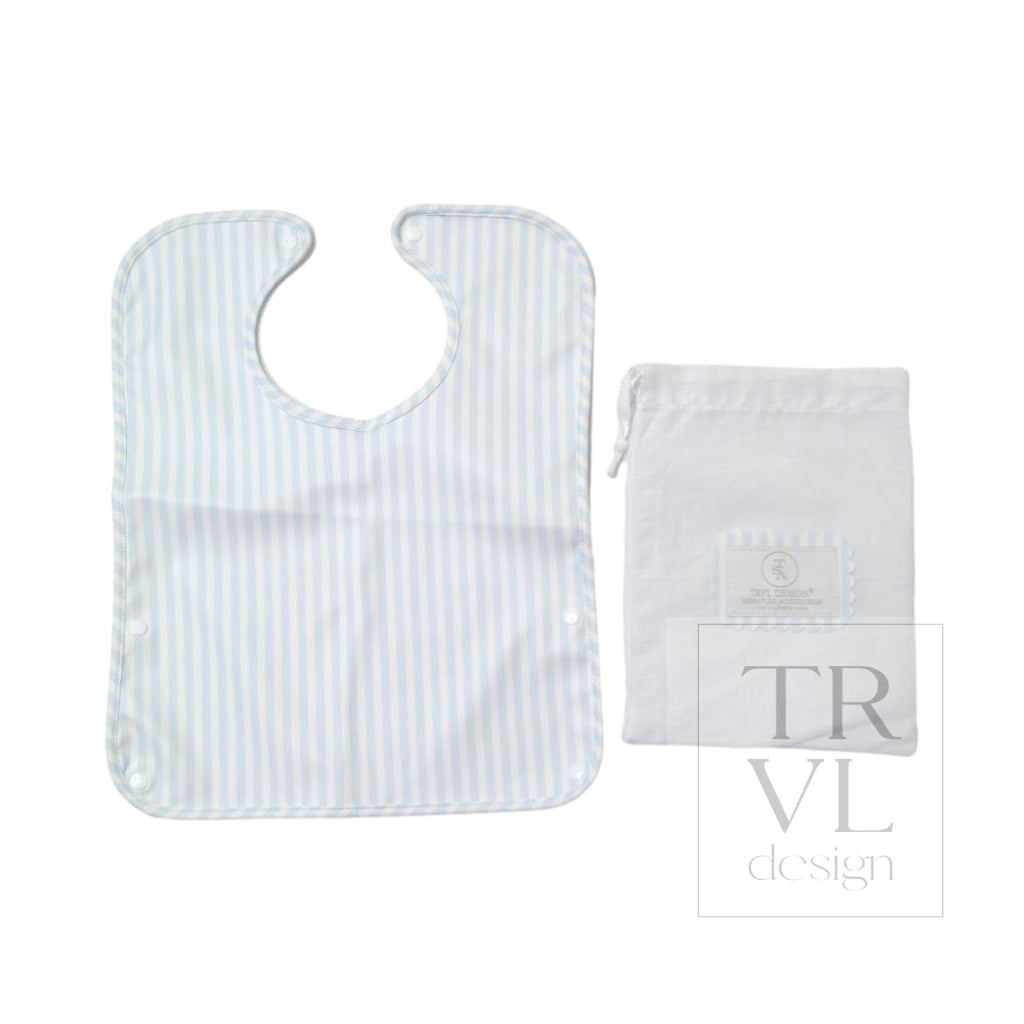 Best Bib - Pimlico Stripe Blue *2 Pc Pre-Pack* *New!