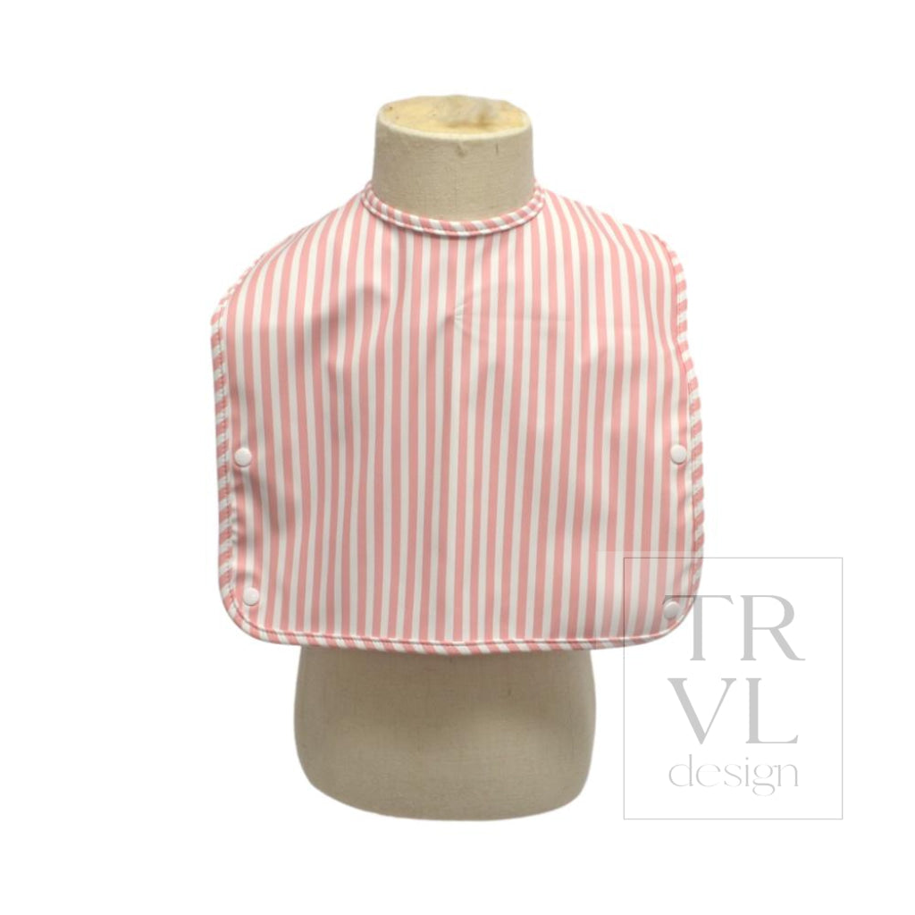 BEST BIB - PIMLICO STRIPE DUSTY ROSE *2 PC PRE-PACK* - Bibs
