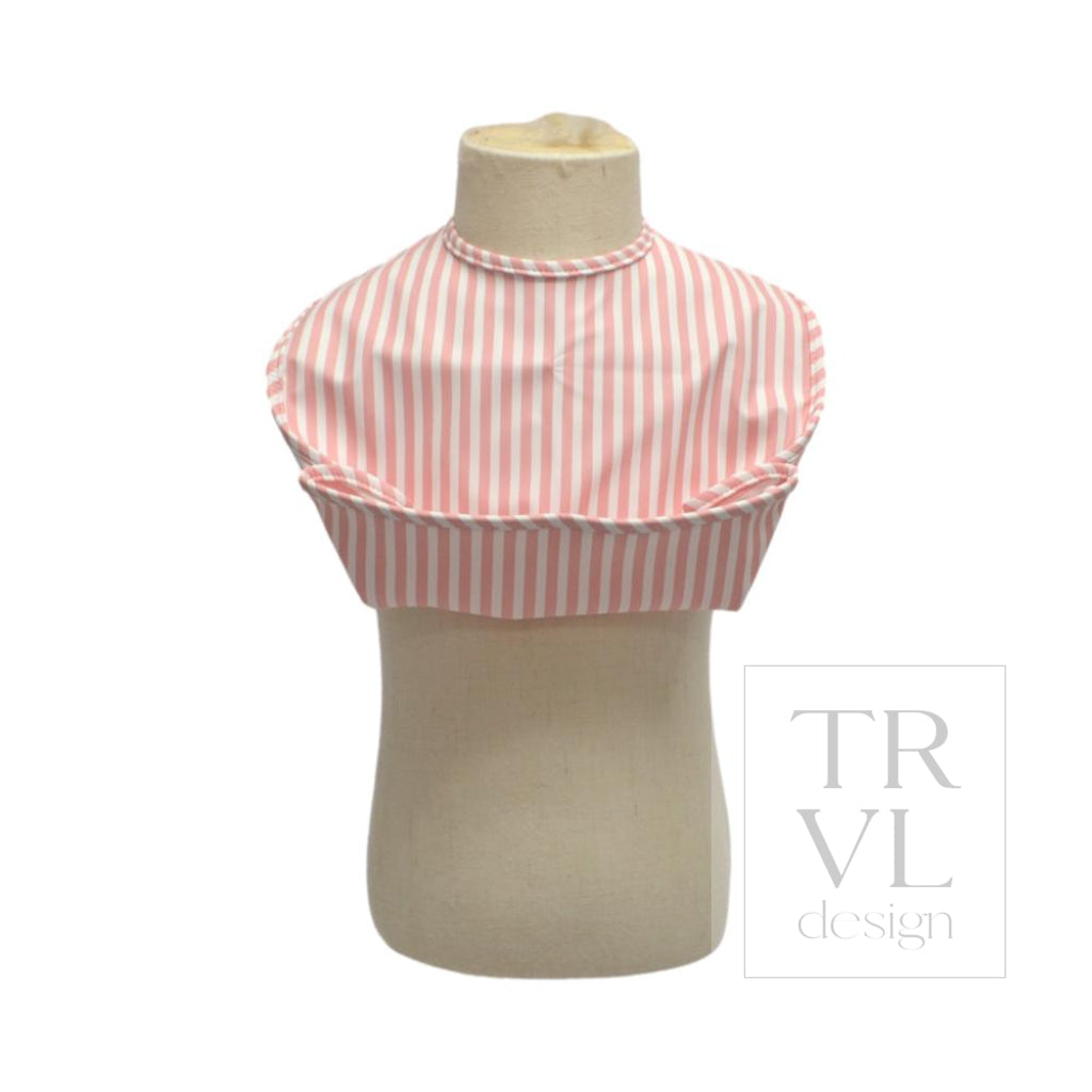 BEST BIB - PIMLICO STRIPE DUSTY ROSE *2 PC PRE-PACK* - Bibs