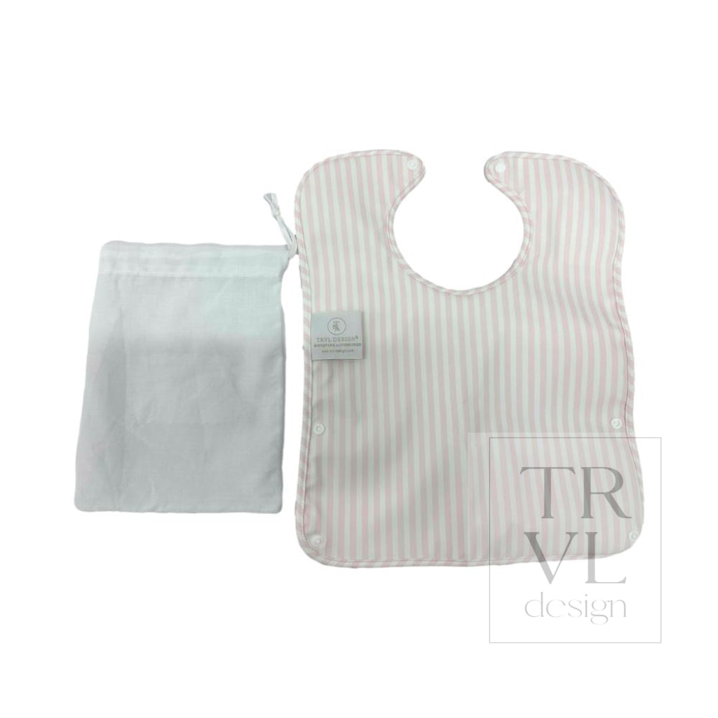 Best Bib - Pimlico Stripe Pink *2 Pc Pre-Pack* *New!