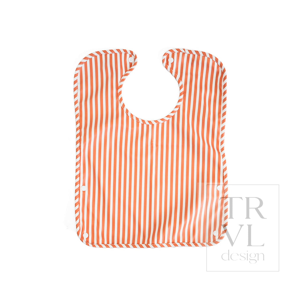 BEST BIB - PIMLICO STRIPE RUST *2 PC PRE-PACK* - Bibs