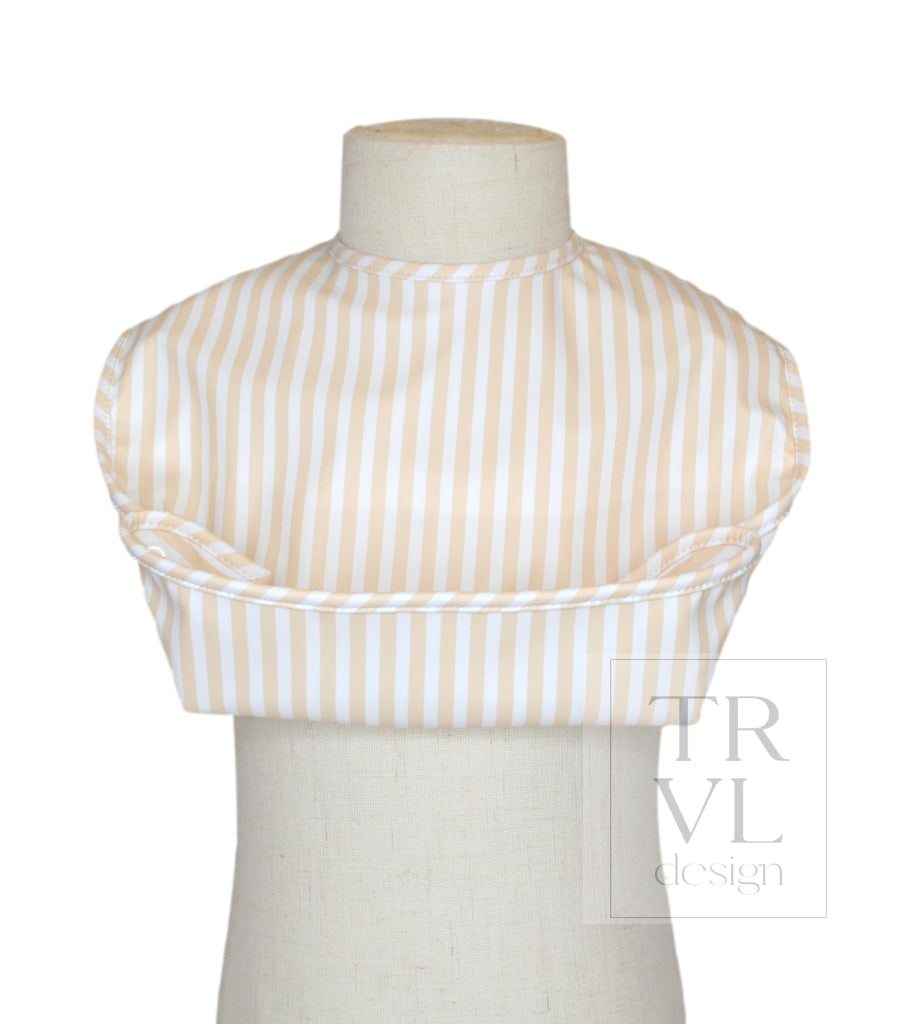 BEST BIB - PIMLICO STRIPE SAND *2 PC PRE-PACK* - Bibs