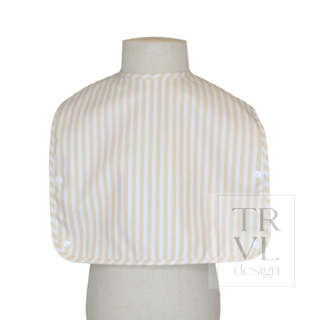 BEST BIB - PIMLICO STRIPE SAND *2 PC PRE-PACK* - Bibs