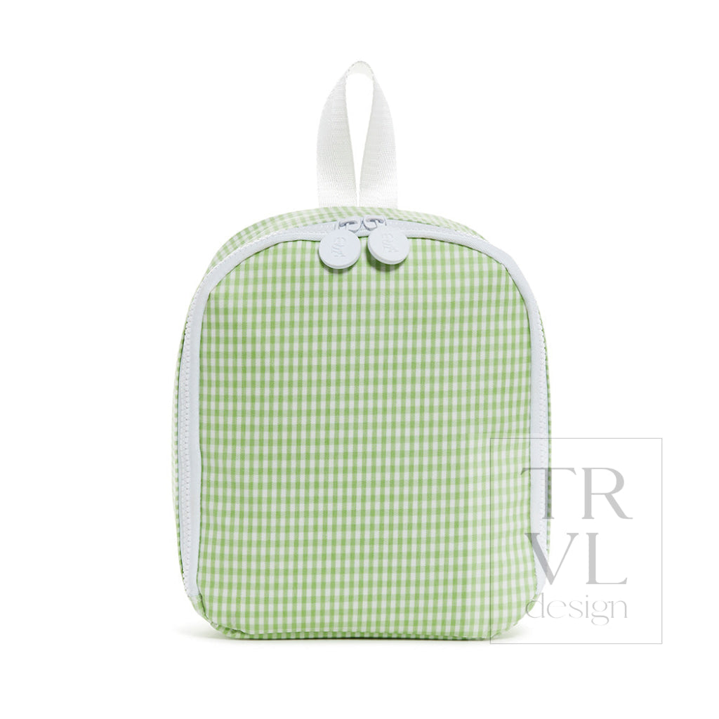 Bring It Lunch Bag - Gingham Leaf2 *New!