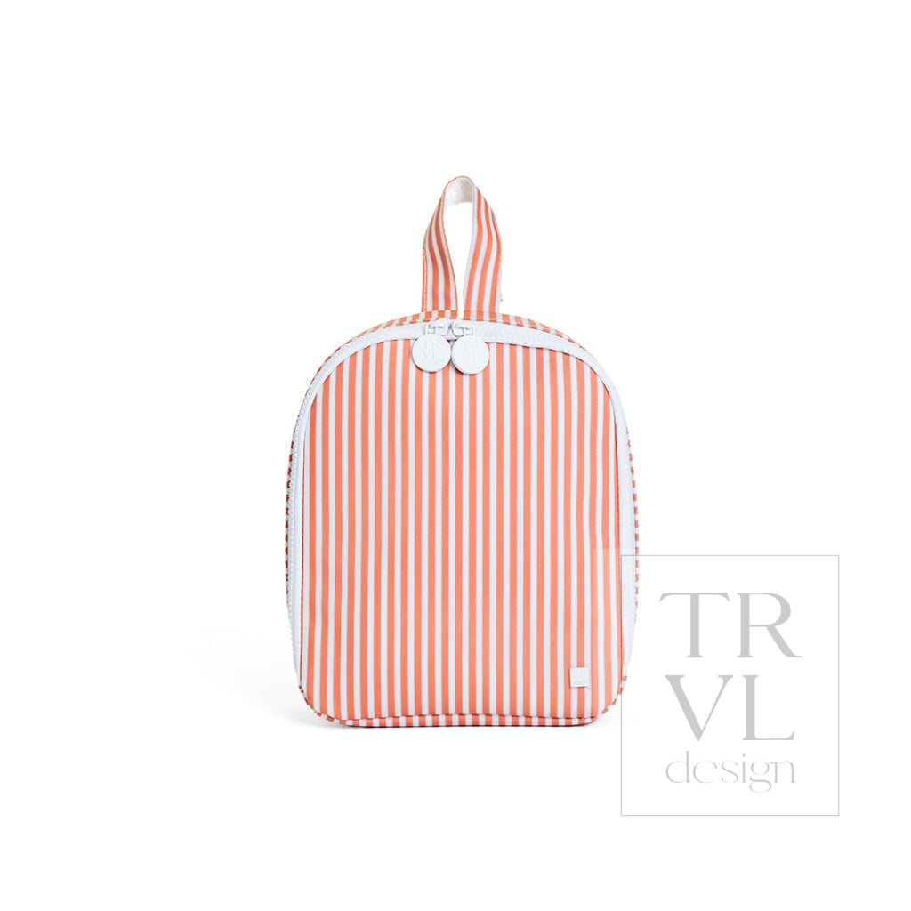 BRING IT Lunch Bag - PIMLICO STRIPE RUST - Lunch Bags