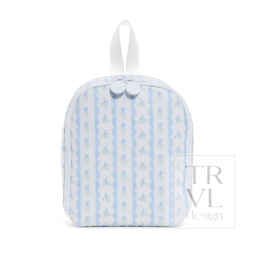 Bring It Lunch Bag - Ribbon Floral Blue Bags