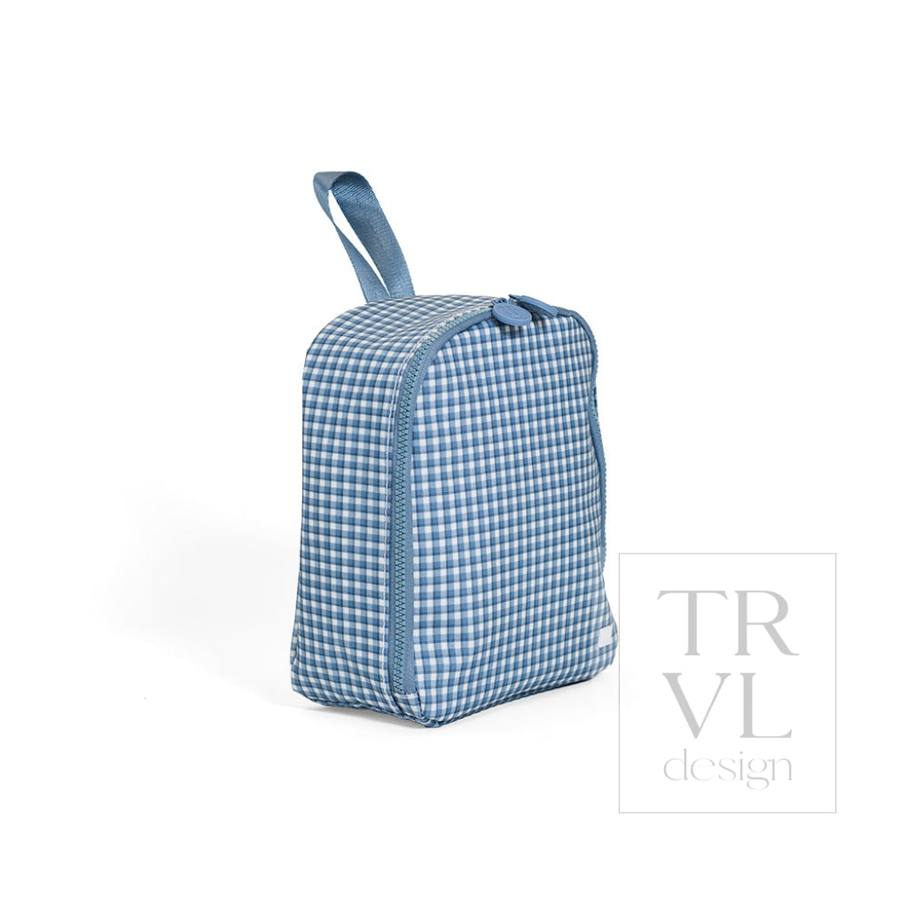BRING IT Lunch Bag - RODEO CHECK INDIGO - Lunch Bags