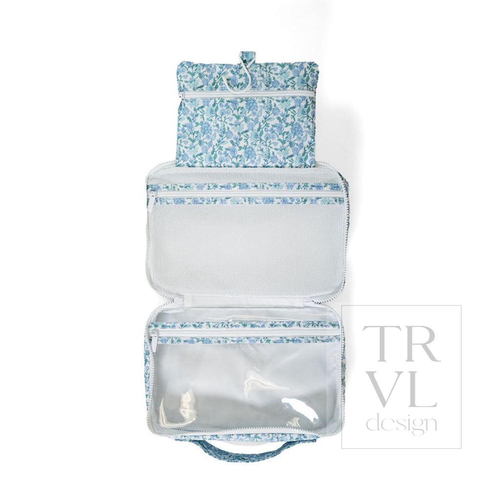BUNDLE UP 2 Hanging Toiletry Bag - HAMPTONS FLORAL - Cosmetic & Toiletry Bags