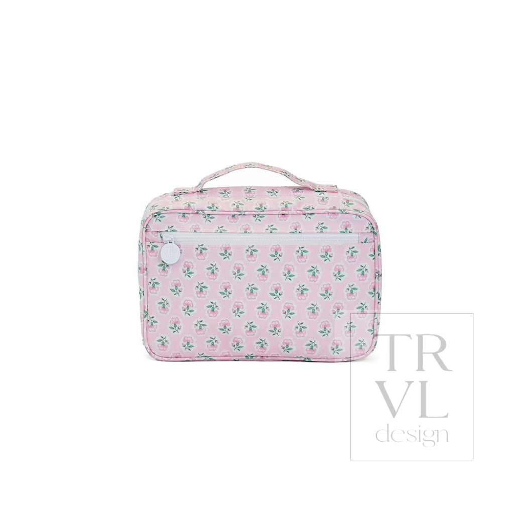 BUNDLE UP 2 Hanging Toiletry Bag - PETITE FLEUR PINK - Cosmetic & Toiletry Bags