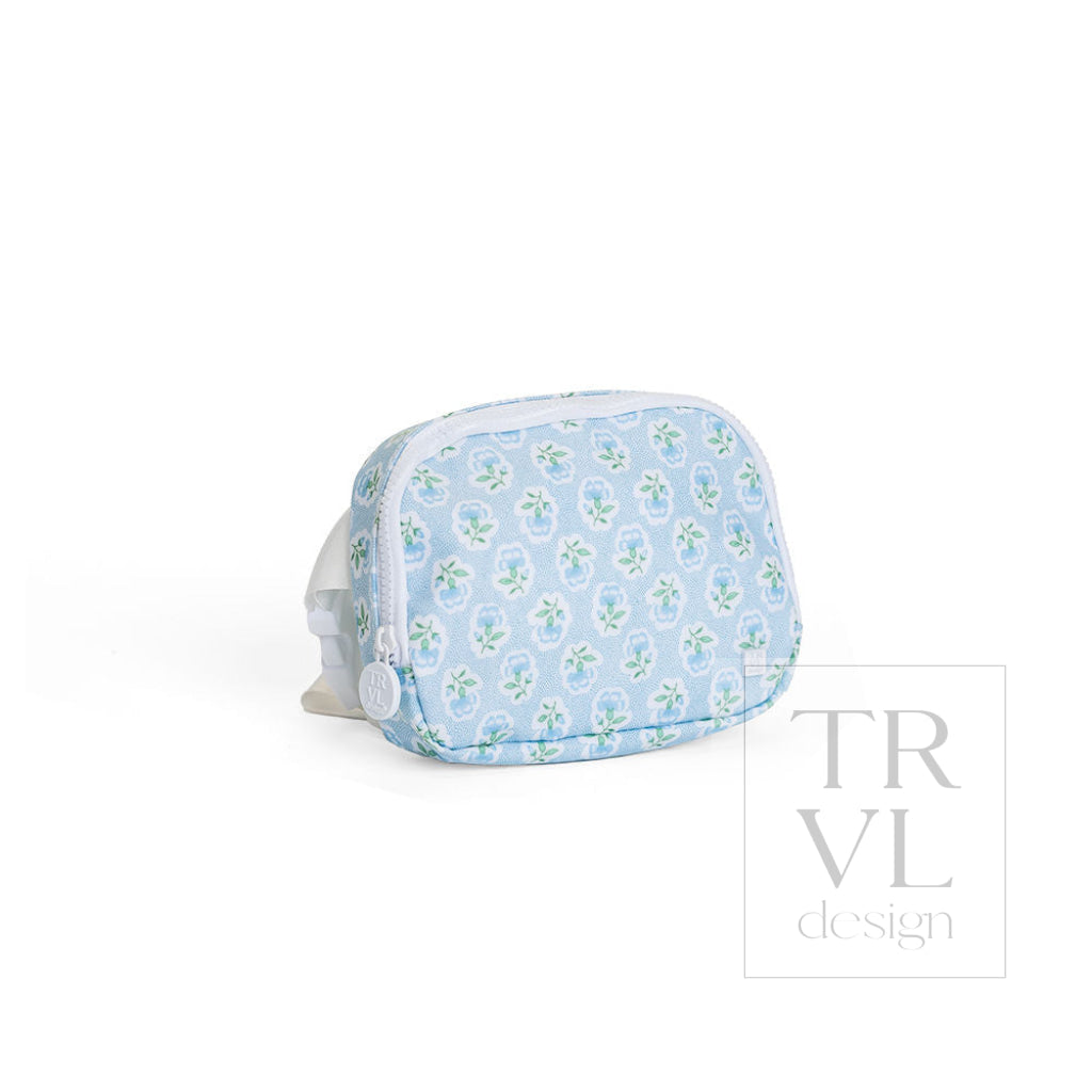CROSSBODY BAG - PETITE FLEUR BLUE - Cross Body Bags