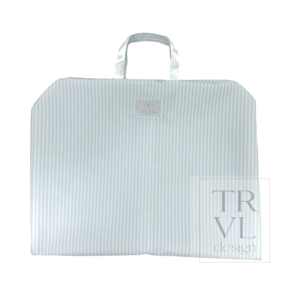 Garment Bag - Pimlico Stripe Blue *New! *In Stock Pimlico Stripe Blue