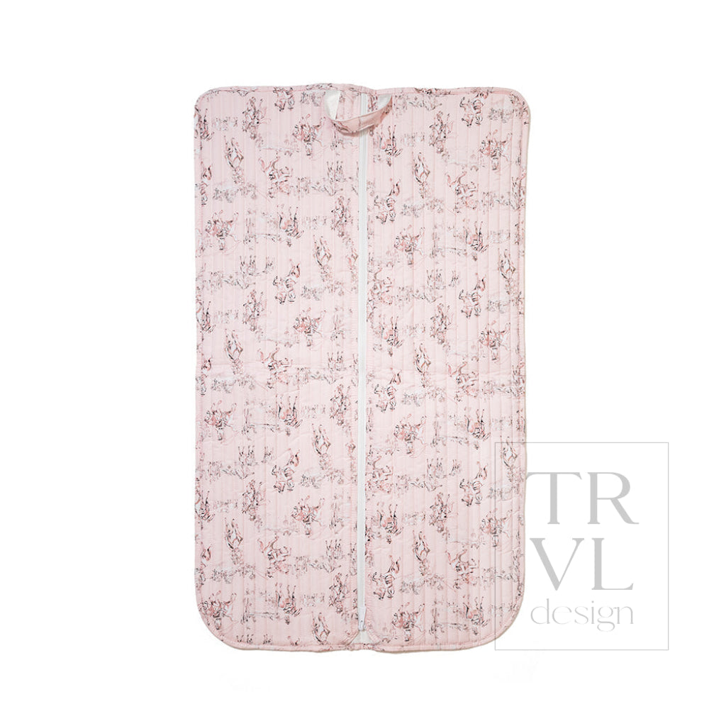 GARMENT BAG - QUILTED COWGIRL TOILE - Garment Bags