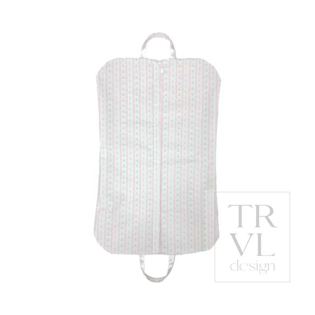 Garment Bag - Ribbon Floral Pink *New! *Pre-Order 8/1 Ribbon Floral Pink