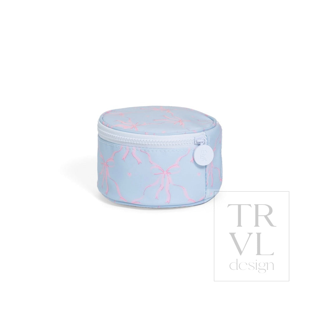 JEWEL ROUND CASE - ELOISE BOW - Jewelry Holders