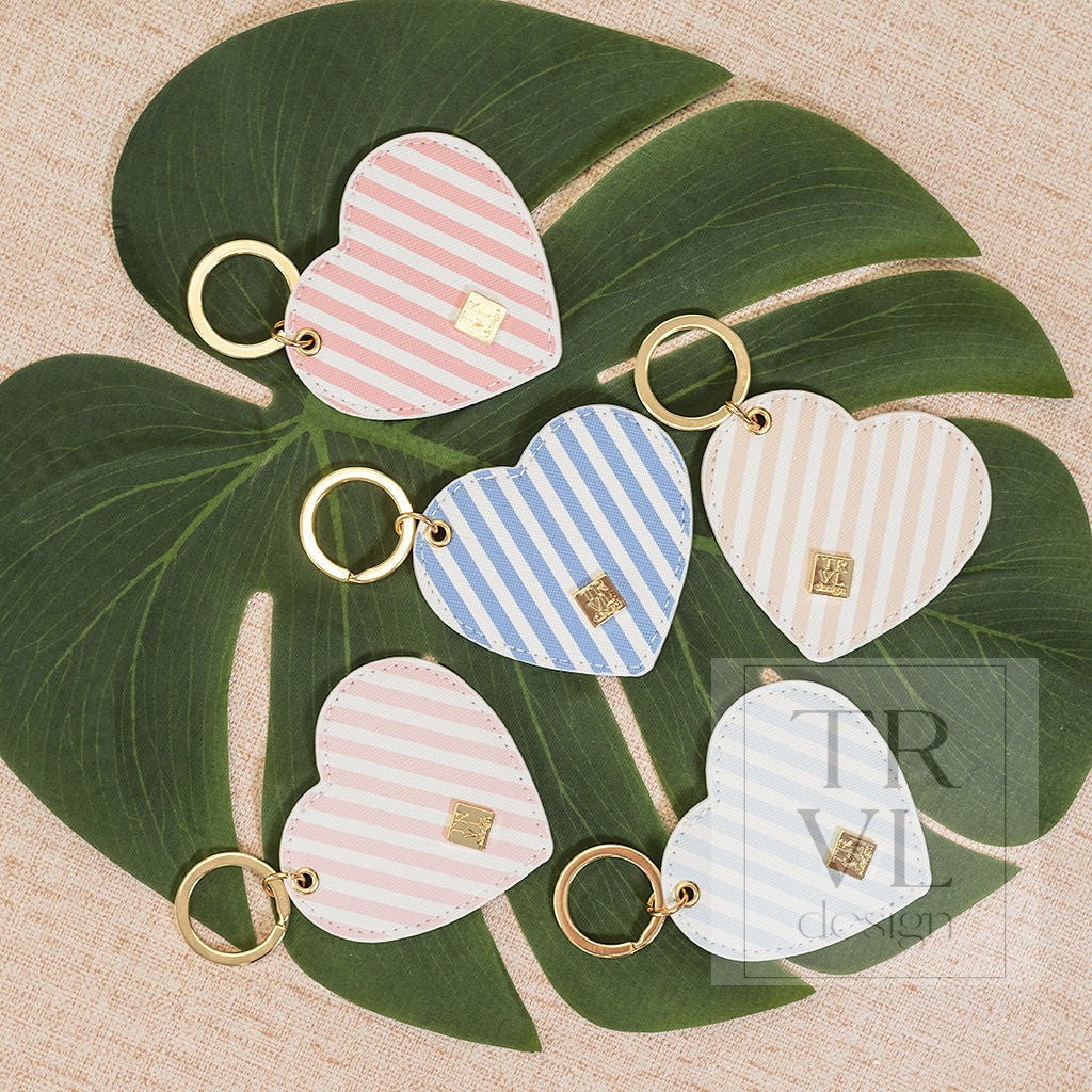 KEYCHAIN 5PC PREPACK - PIMLICO STRIPE 5 COLORS - Keychain