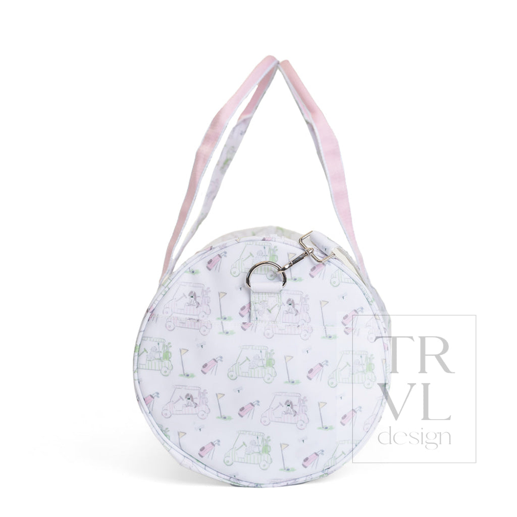 LARGE ROLL DUFFEL - PUTT PUTT PINK - Duffel Bags