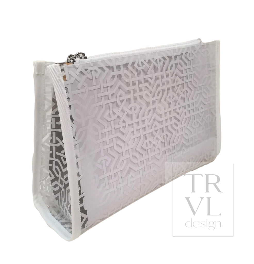 LATTICE WHITE CLEAR - Daytripper + Roadtripper BUNDLE SET OF 2