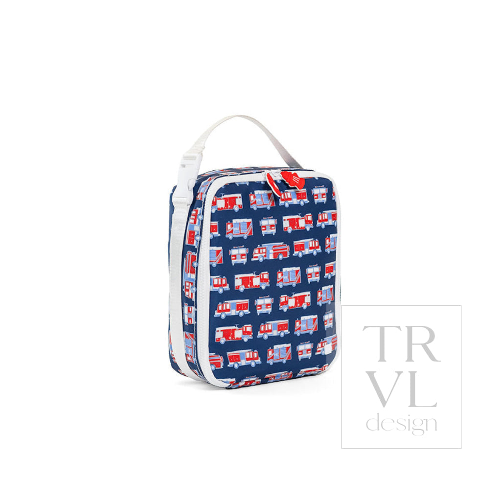 LUNCH BOX Insulated Lunch Bag - FIRE ENGINES - Lunch Bags