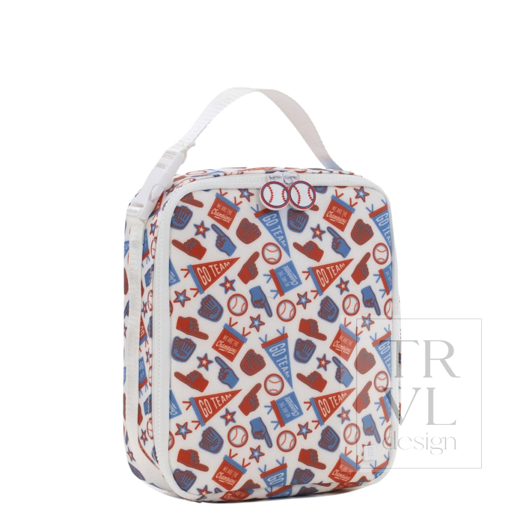 LUNCH BOX Insulated Lunch Bag - PLAY BALL *TRVL deal - Lunch Bags