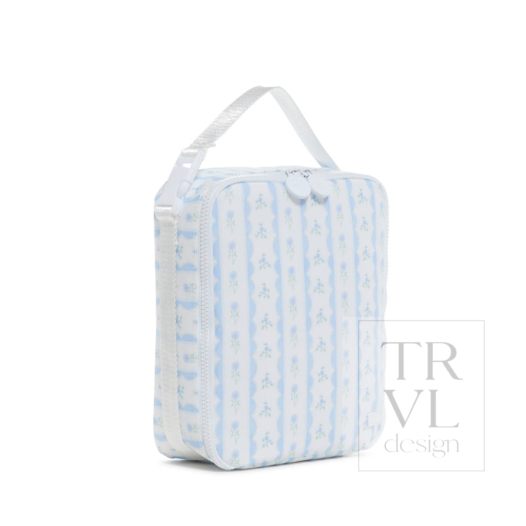 Lunch Box Insulated Lunch Bag - Ribbon Floral Blue *New! Bags