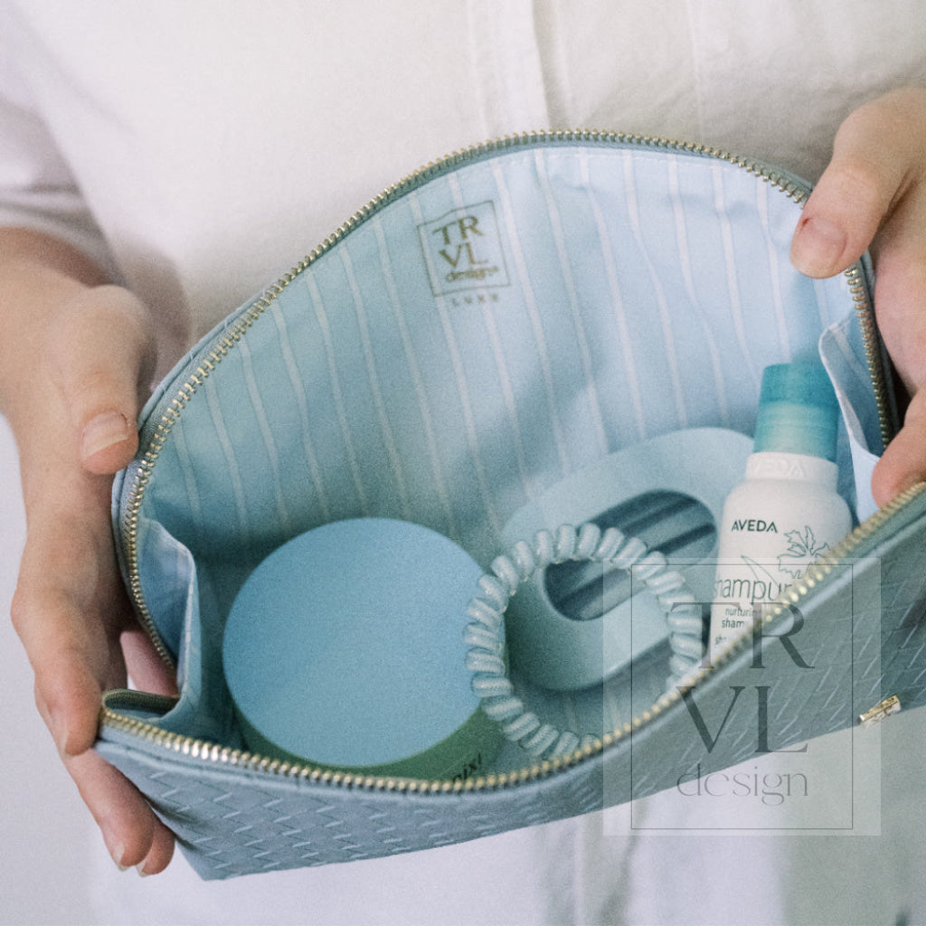 LUXE DUO CASE - WOVEN SURF - Cosmetic & Toiletry Bags