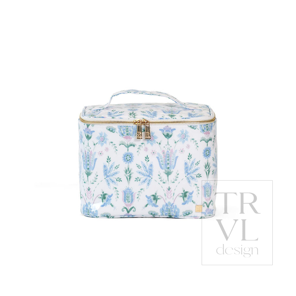 LUXE GLOSS TRAIN CASE - SEYCHELLES - Cosmetic & Toiletry Bags