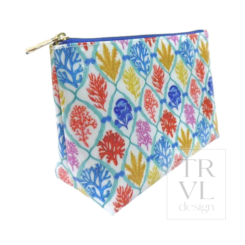 LUXE GLOSS TRIO BAGS - AQUA CORAL