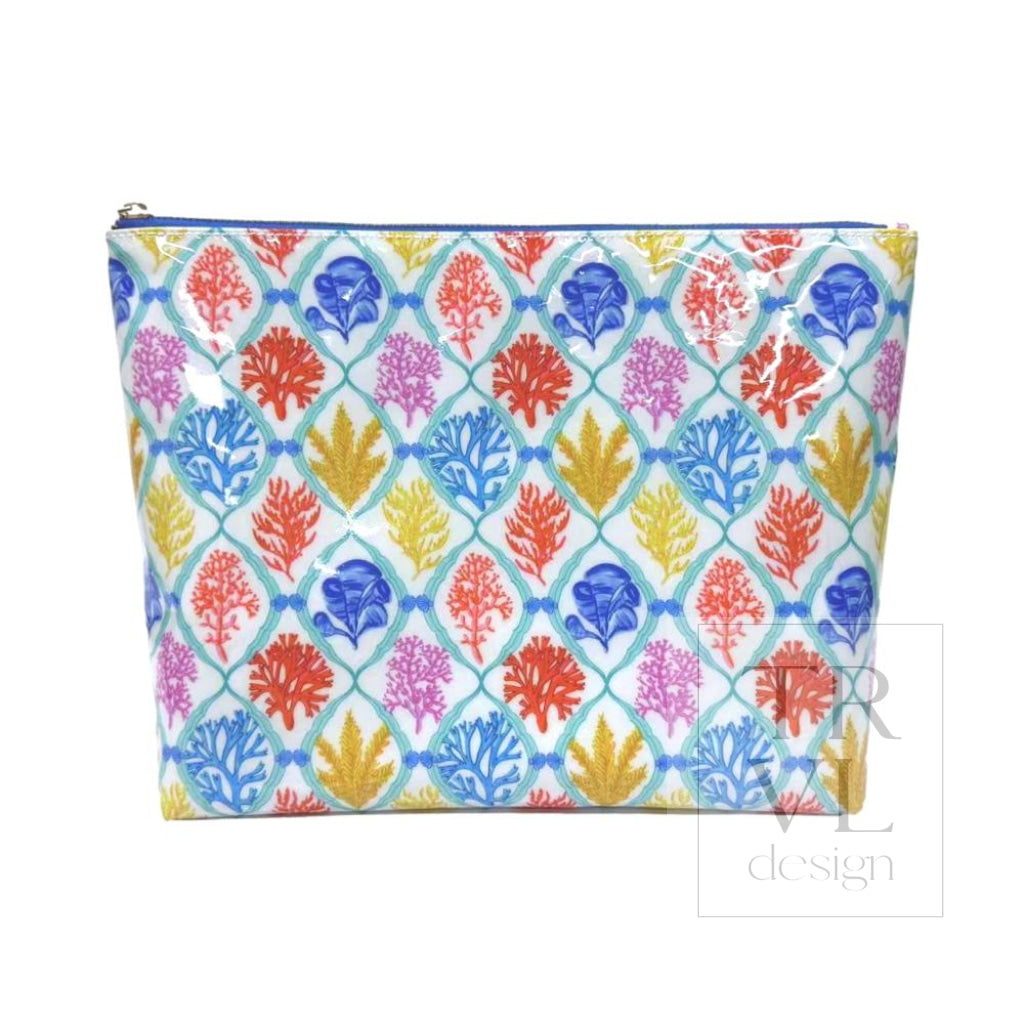 LUXE GLOSS TRIO BAGS - AQUA CORAL