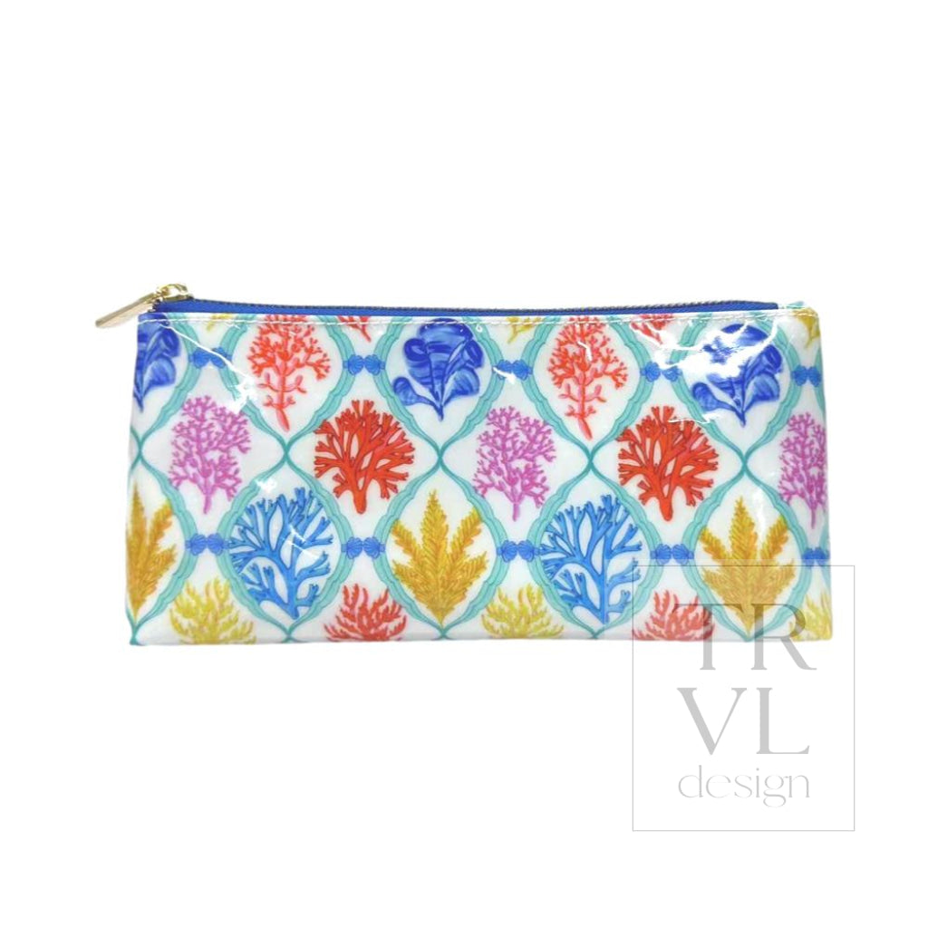 LUXE GLOSS TRIO BAGS - AQUA CORAL