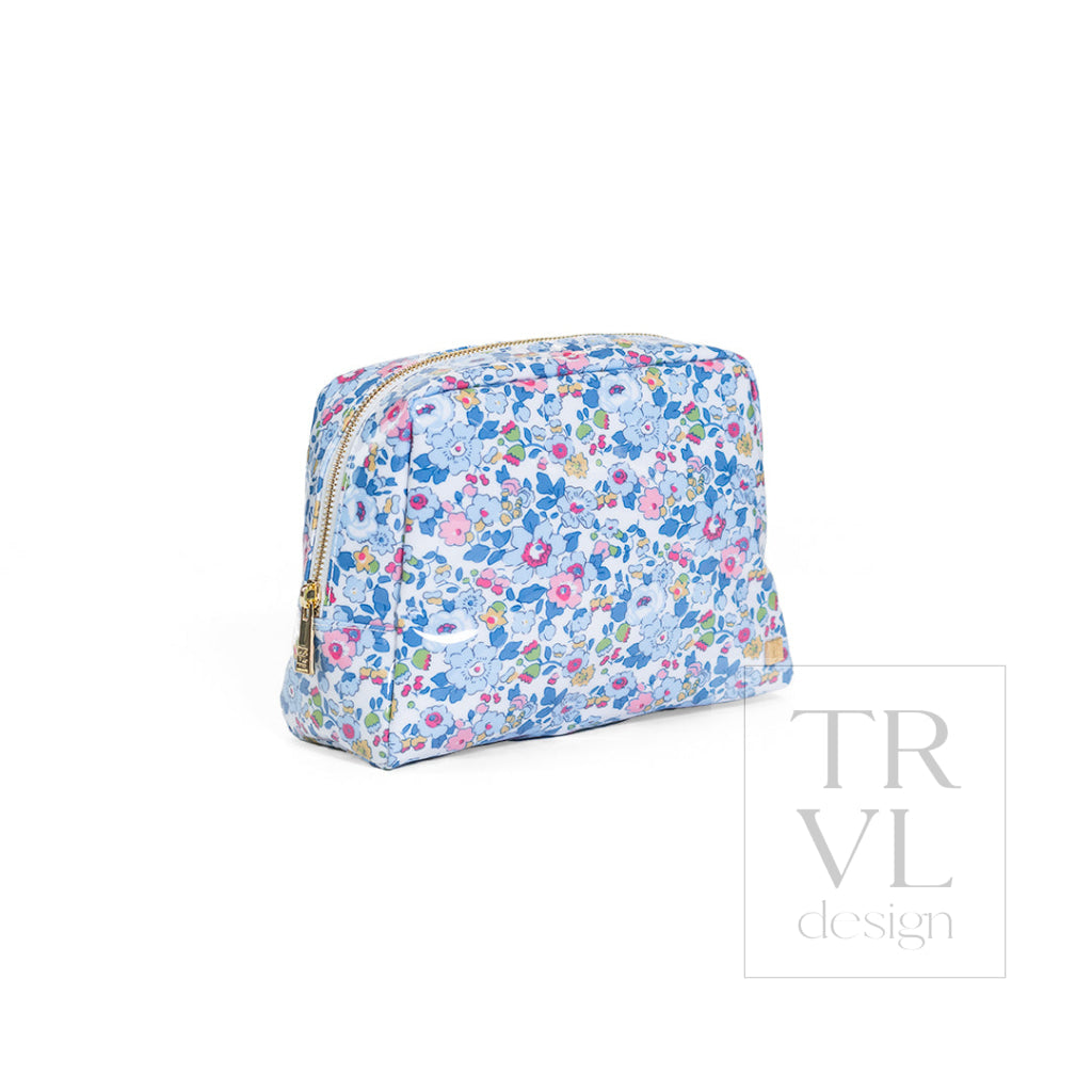 LUXE GLOSS WASH BAG SET - BRIDGEHAMPTON FLORAL - Cosmetic & Toiletry Bags