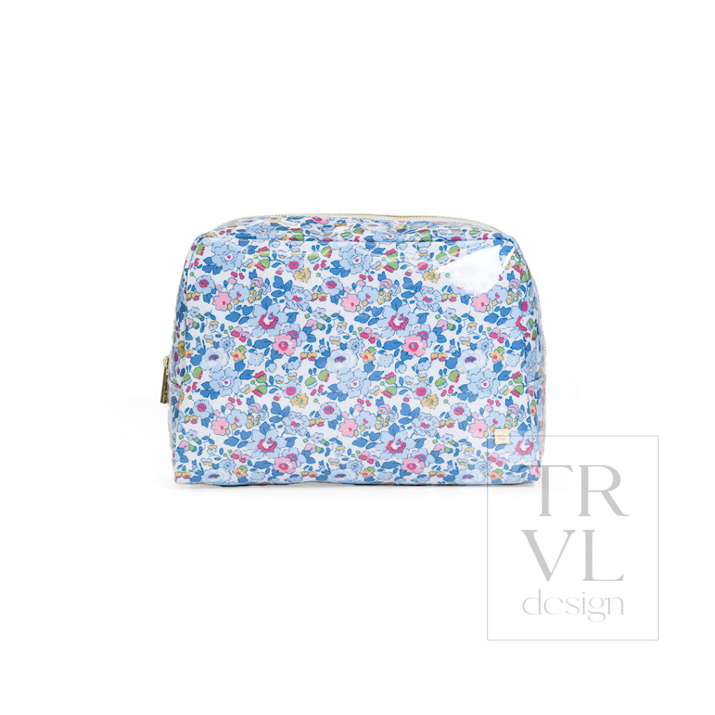 LUXE GLOSS WASH BAG SET - BRIDGEHAMPTON FLORAL - Cosmetic & Toiletry Bags