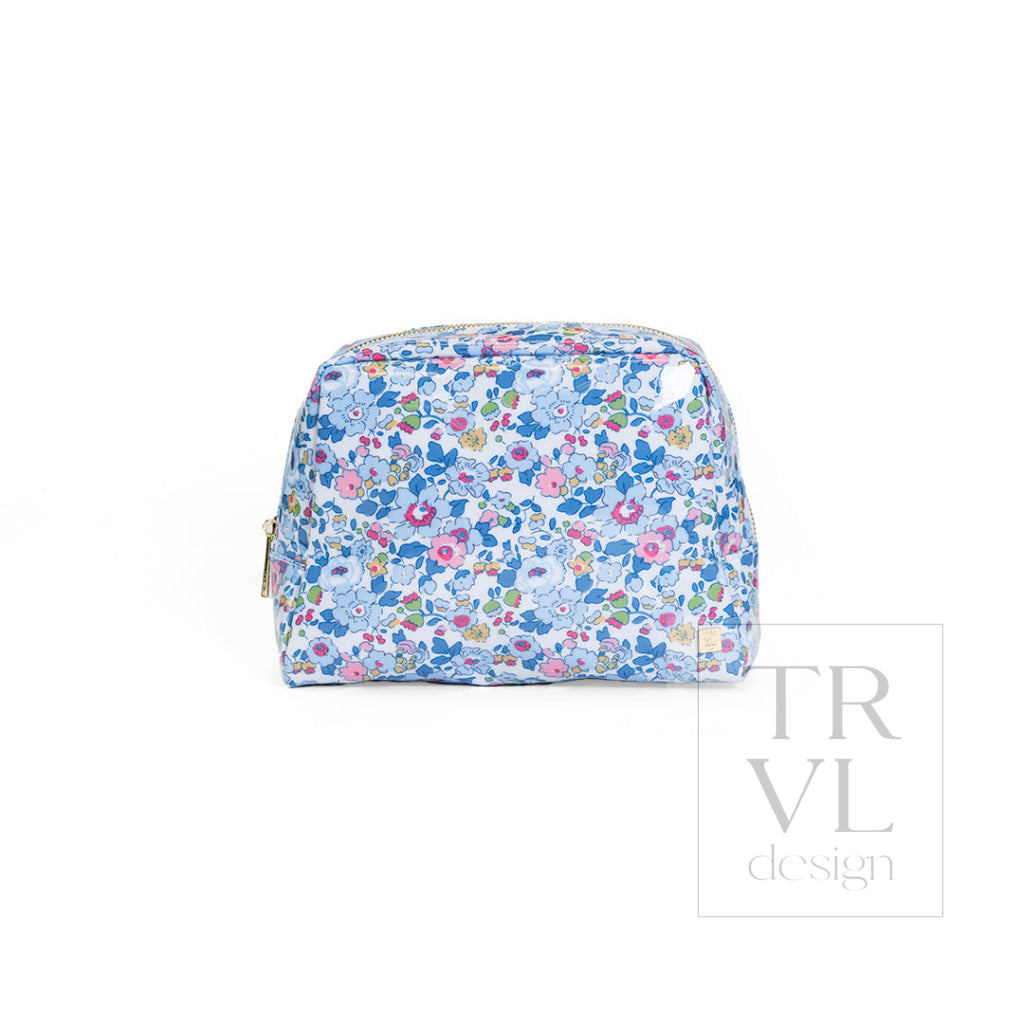 LUXE GLOSS WASH BAG SET - BRIDGEHAMPTON FLORAL - Cosmetic & Toiletry Bags